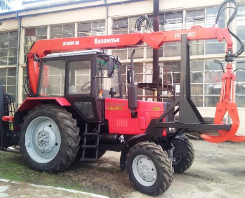 КСХ 80 на Беларус 820