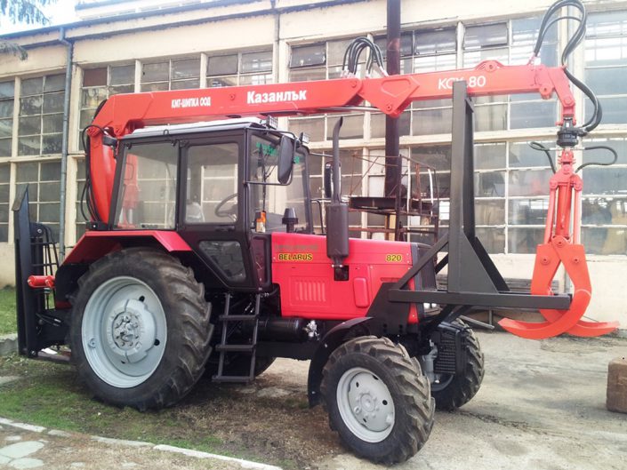 КСХ 80 на Беларус 820